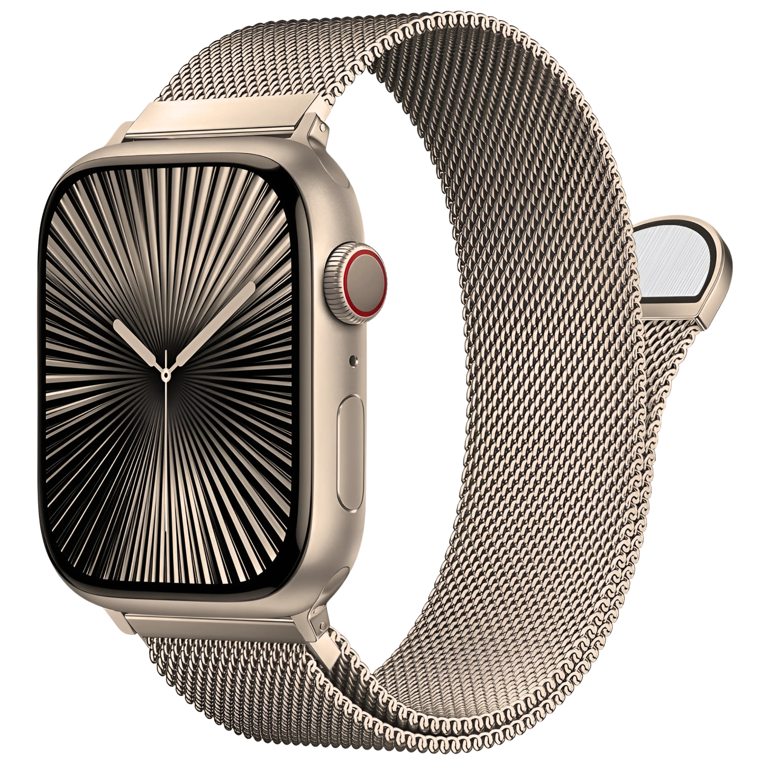 Mesh bracelet for Apple Watch rose gold #04