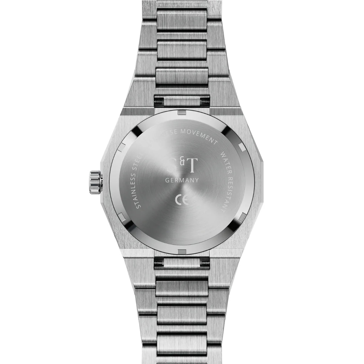 Herren Automatikuhr mit Sternenhimmel-Zifferblatt Frosted Silber