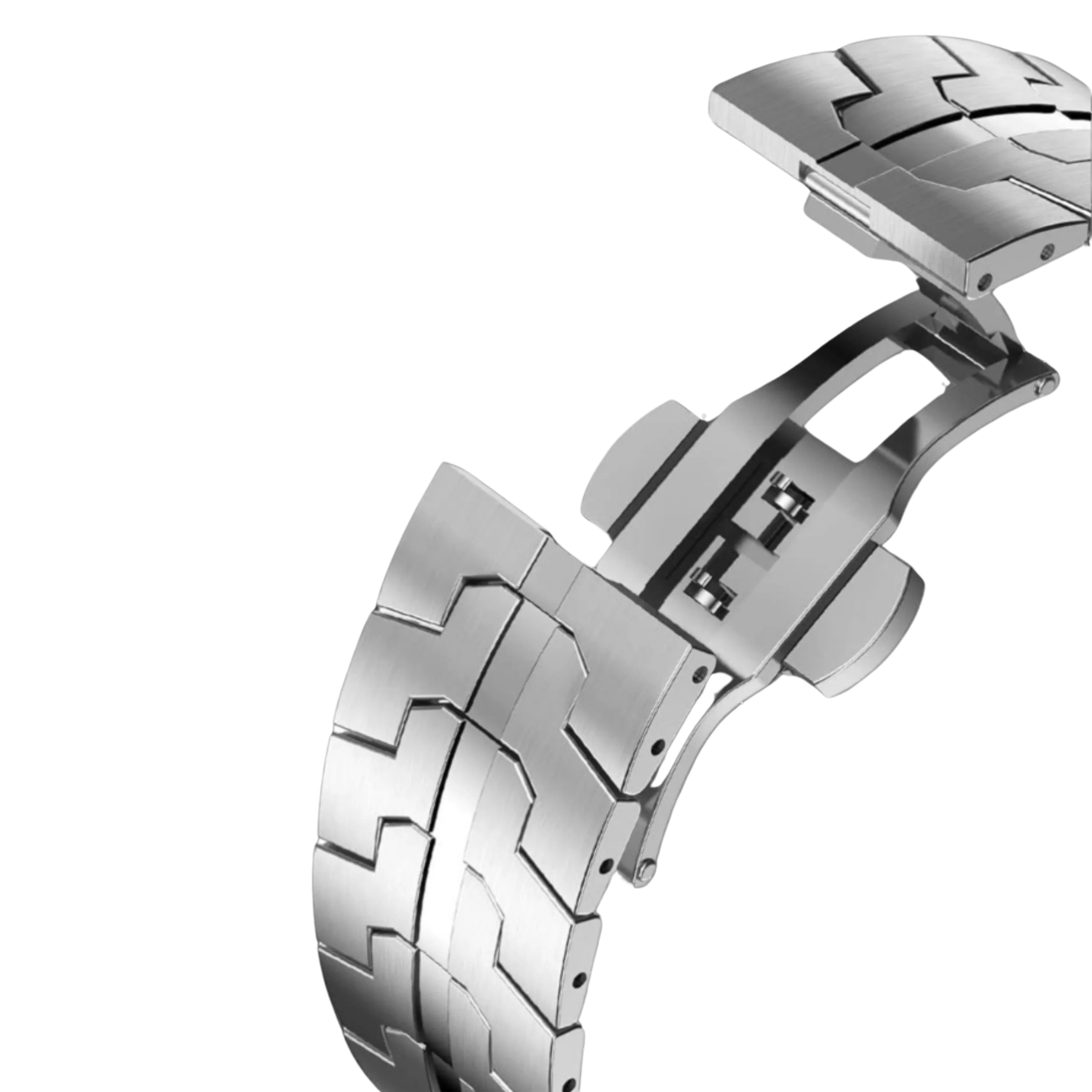 Premium Armband für Apple Watch Silber #02