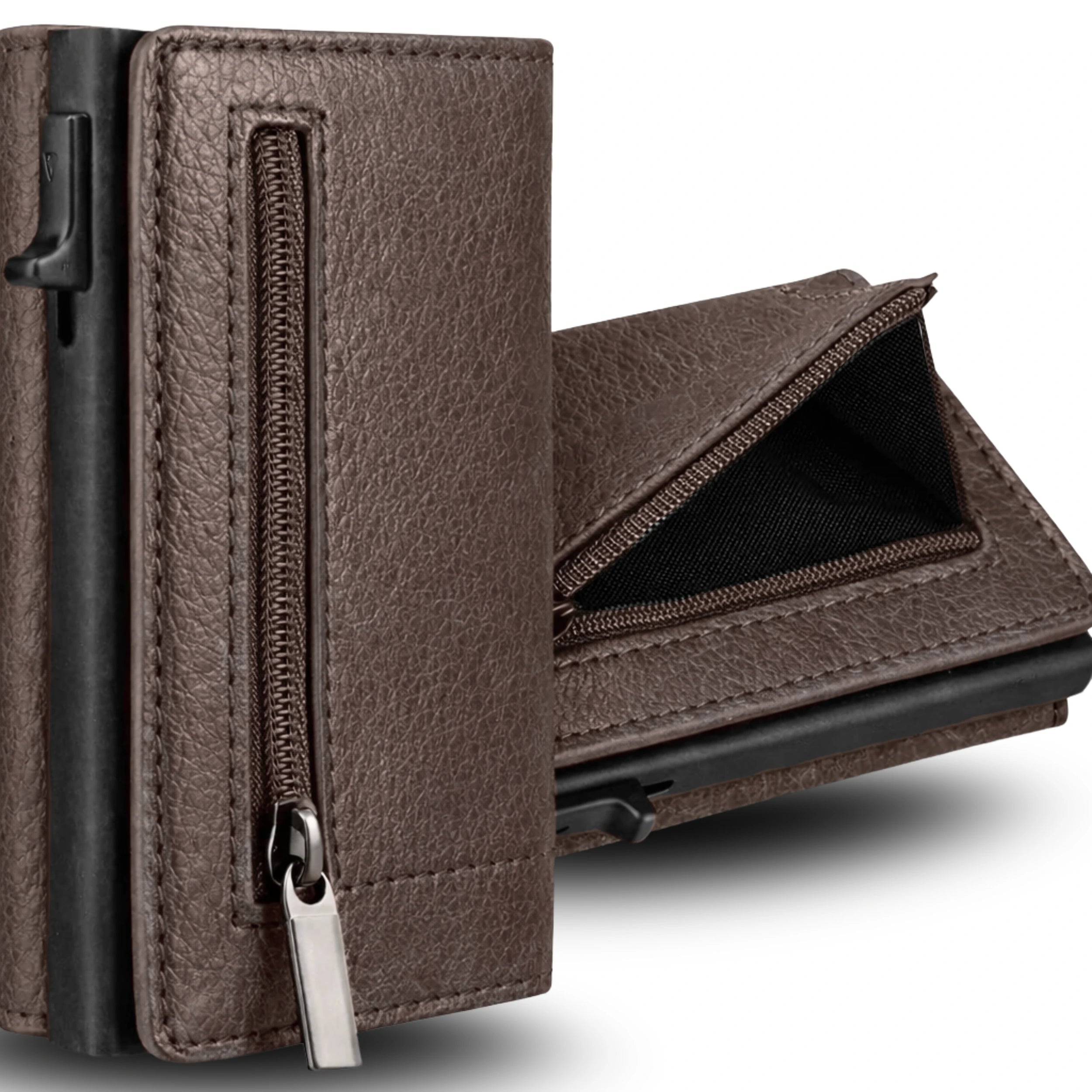 S&T Design Brieftasche RFID Blocker Cardholder Leder