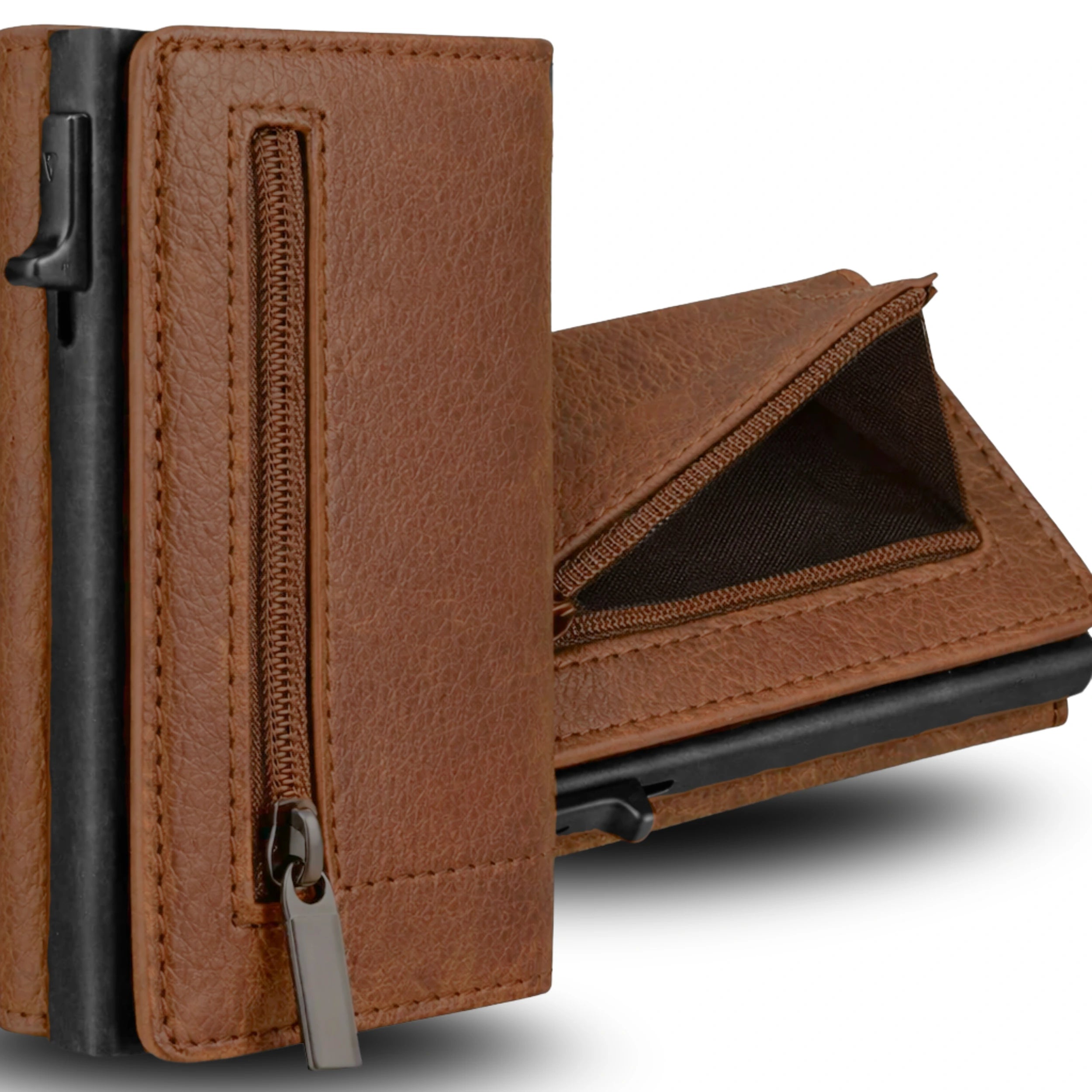 S&T Design Brieftasche RFID Blocker Cardholder Leder