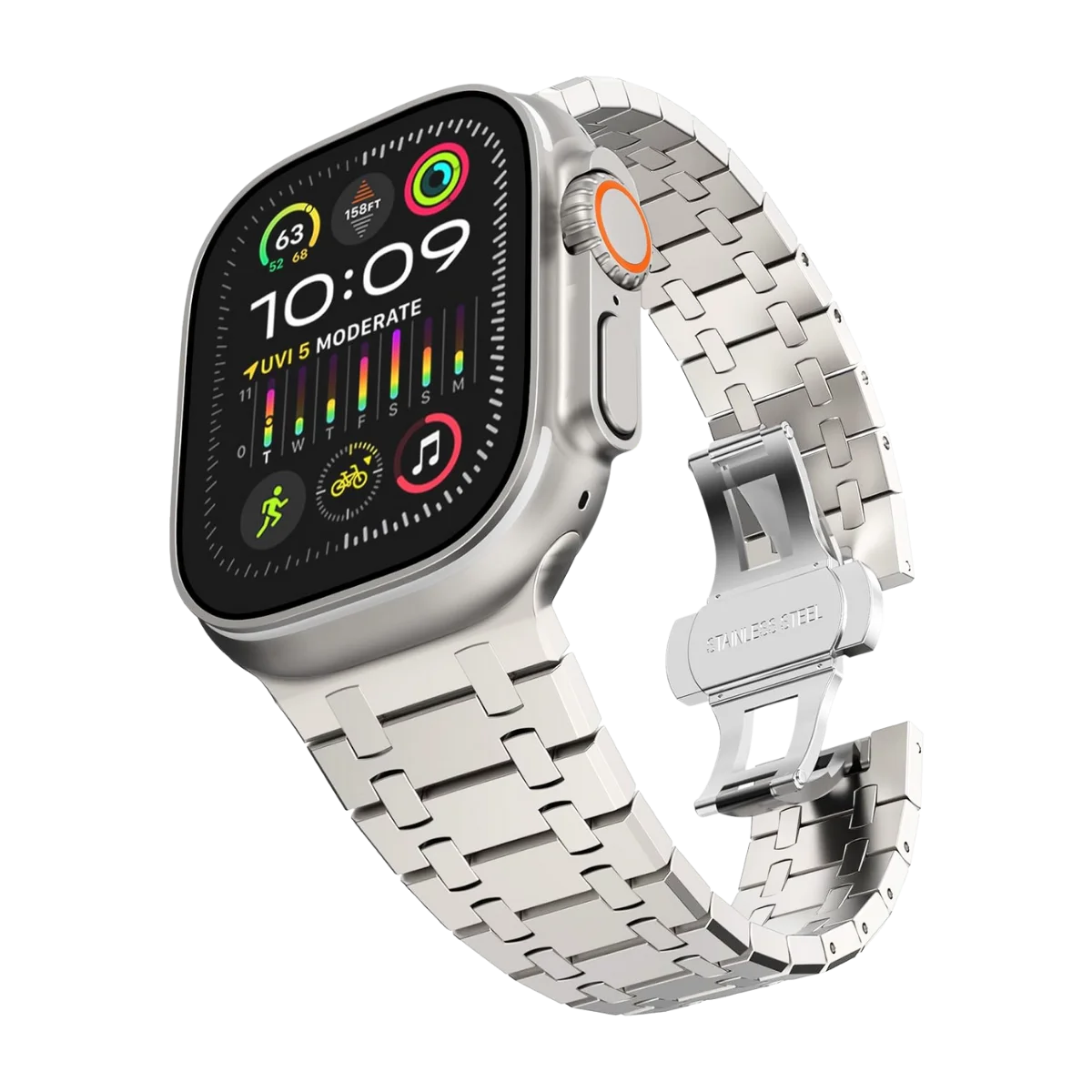 Premium Strap for Apple Watch AP Black #03 (Copy)