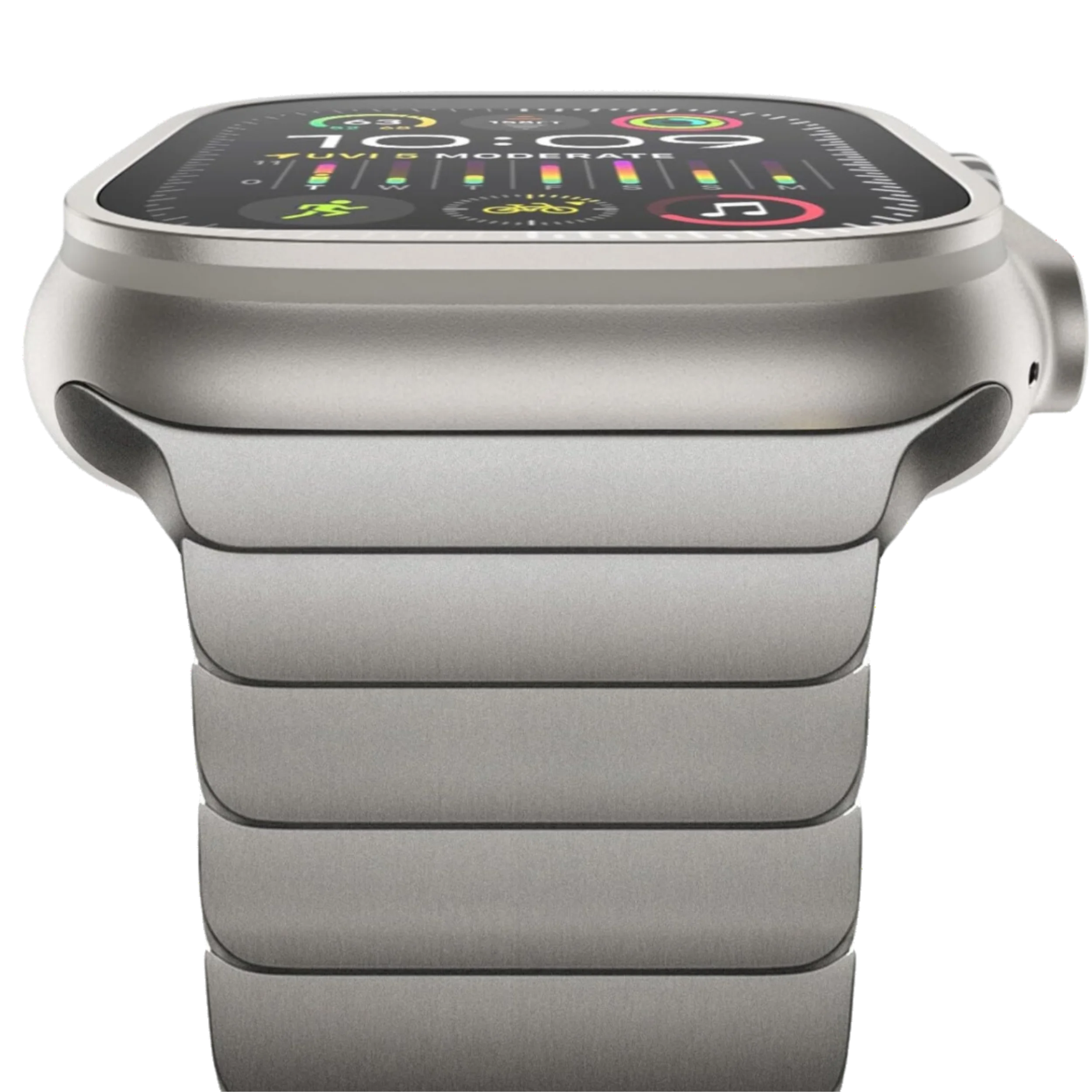 Premium Armband für Apple Watch Titan