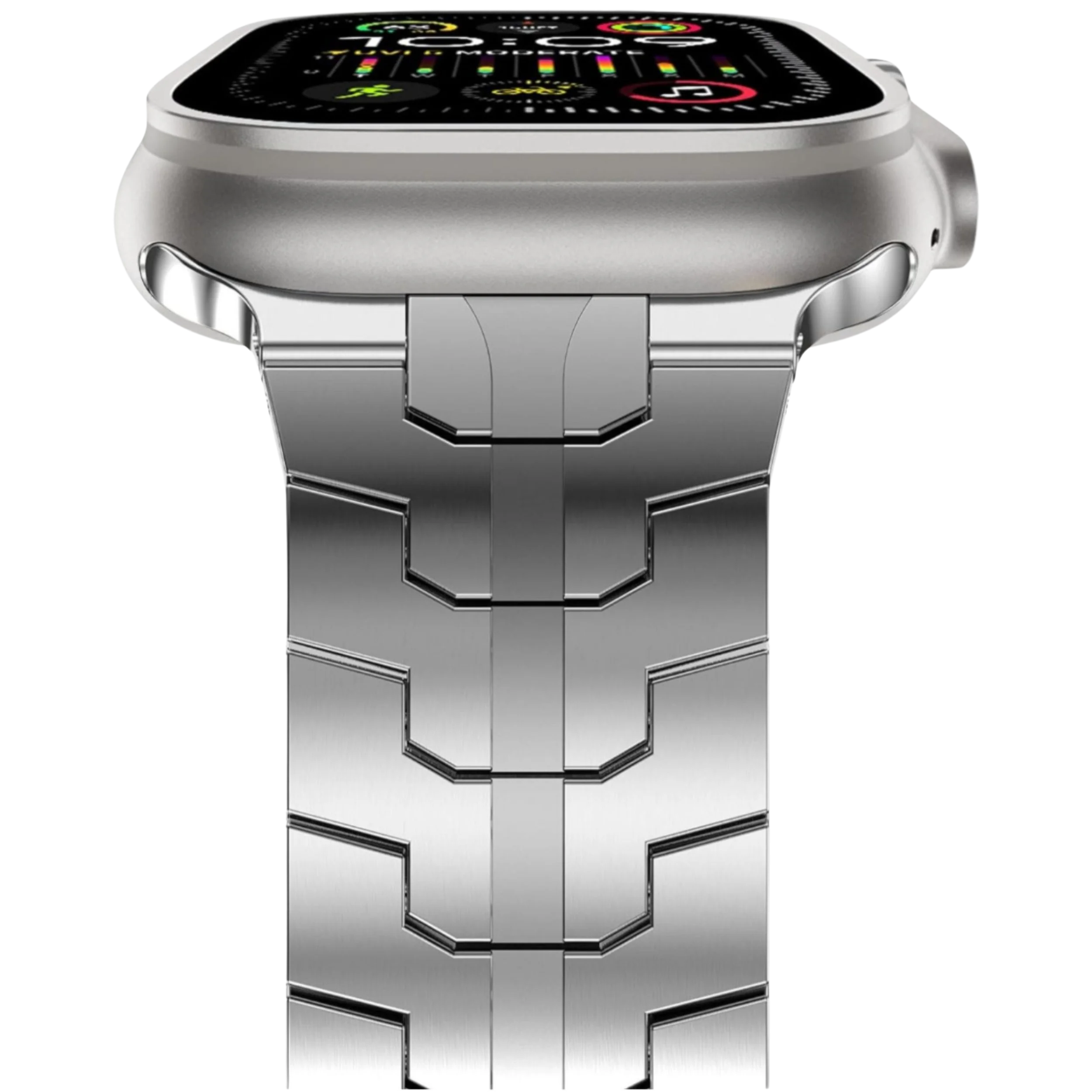 Premium Armband für Apple Watch Silber #02