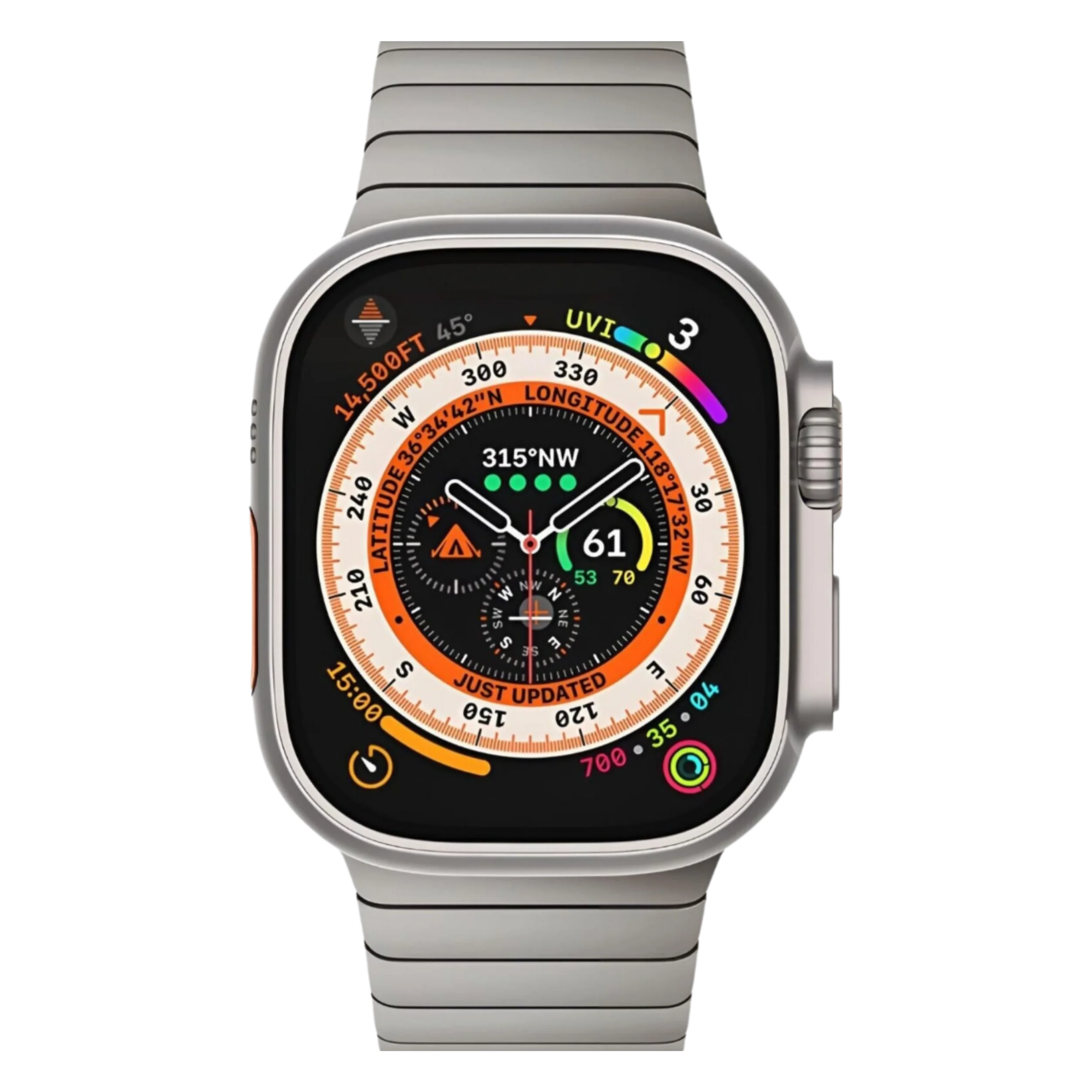 Premium Armband für Apple Watch Titan