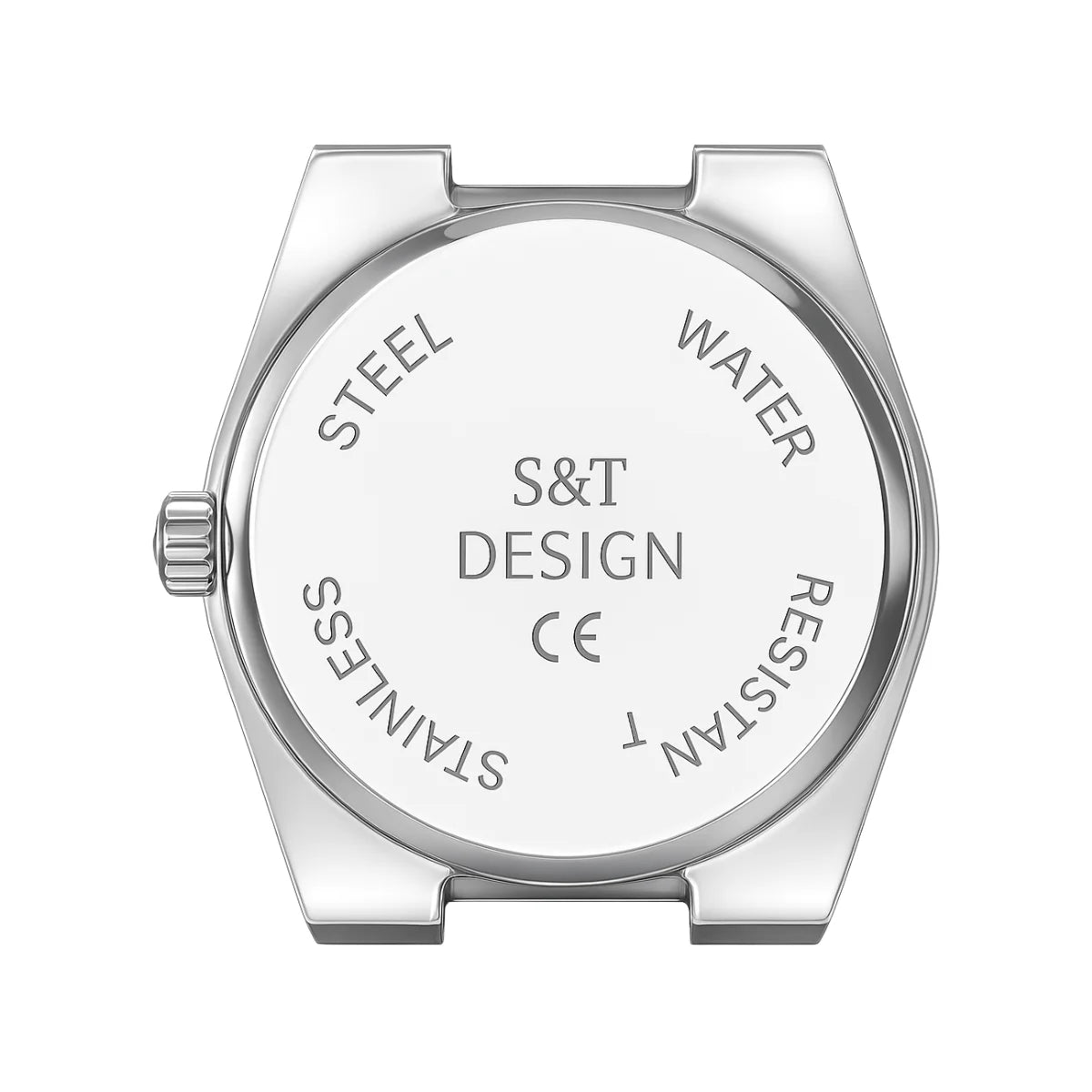 Men's watch stainless steel 40mm dark green