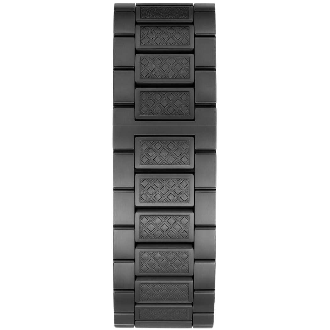 Massives Herren Edelstahlarmband 316L Schwarz