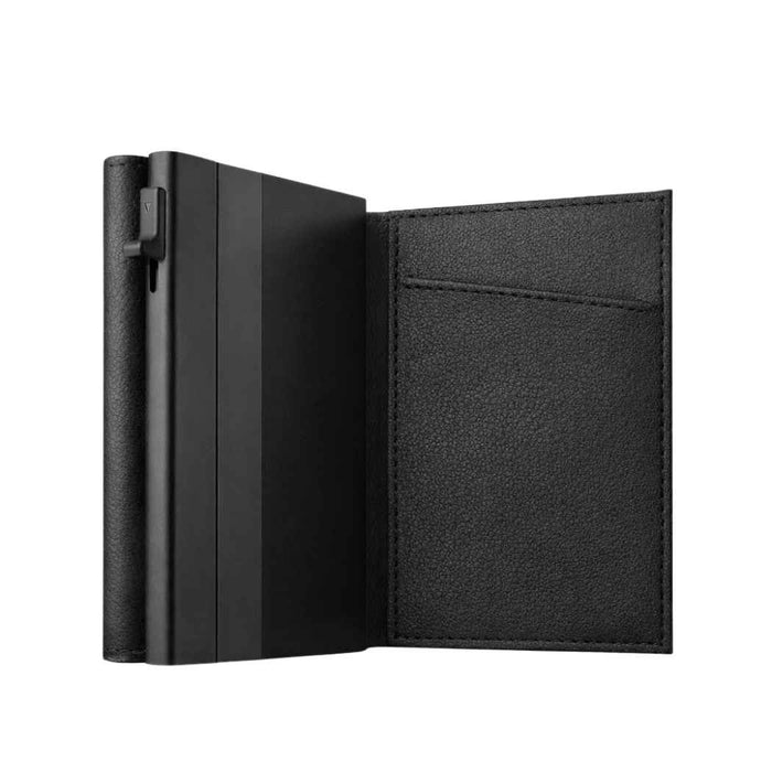 RFID Brieftasche Herren Slim Wallet Schwarz