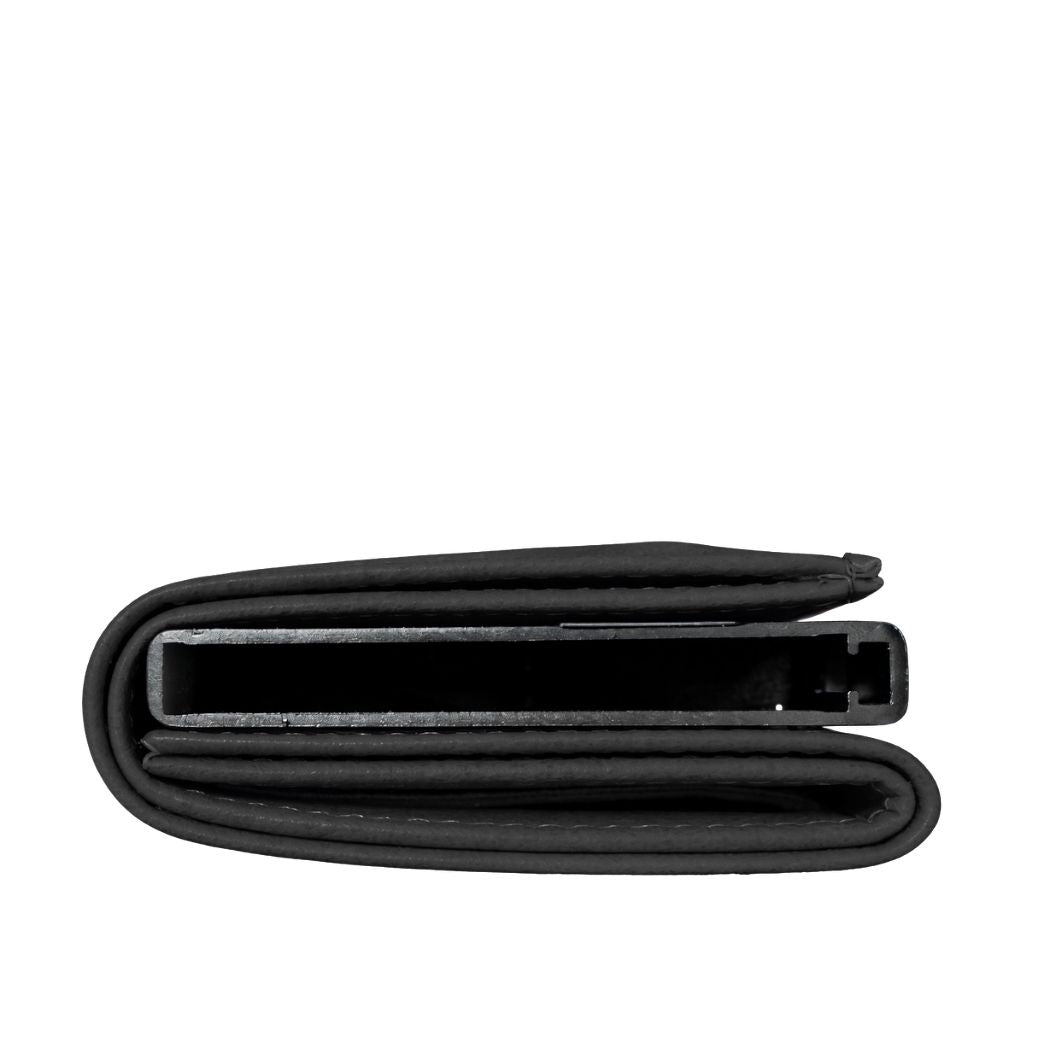 RFID Brieftasche Herren Slim Wallet Schwarz