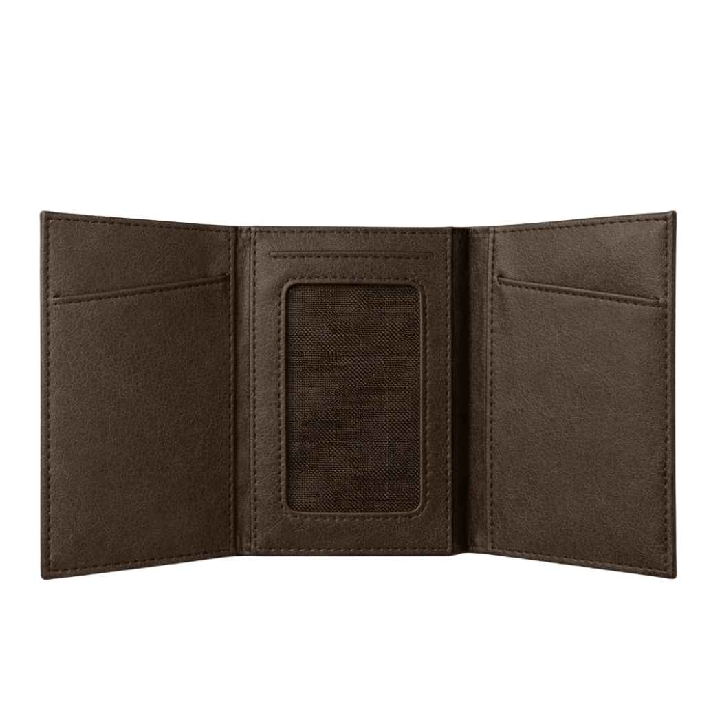 RFID Brieftasche Herren Slim Wallet Dunkelbraun