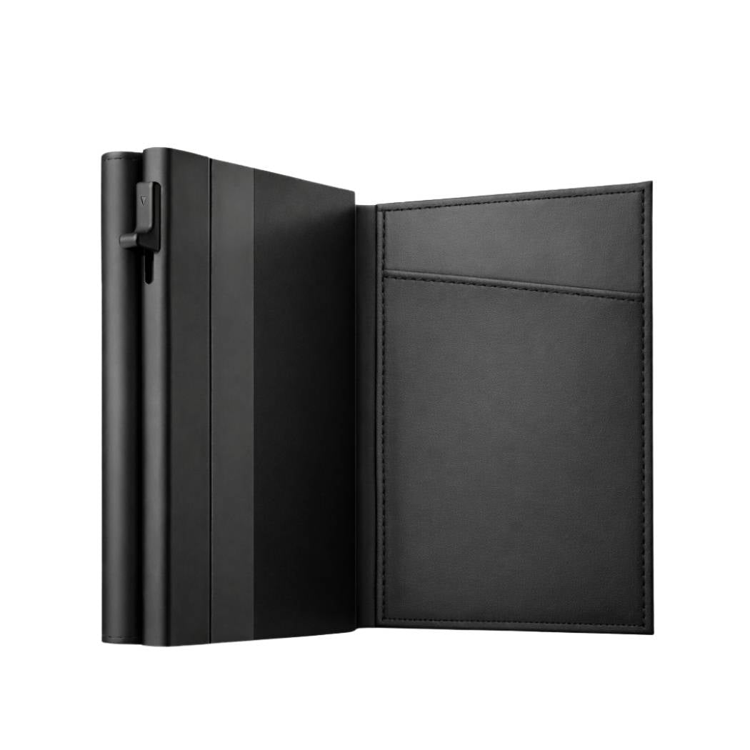 RFID Brieftasche Herren Slim Wallet Schwarz Matt