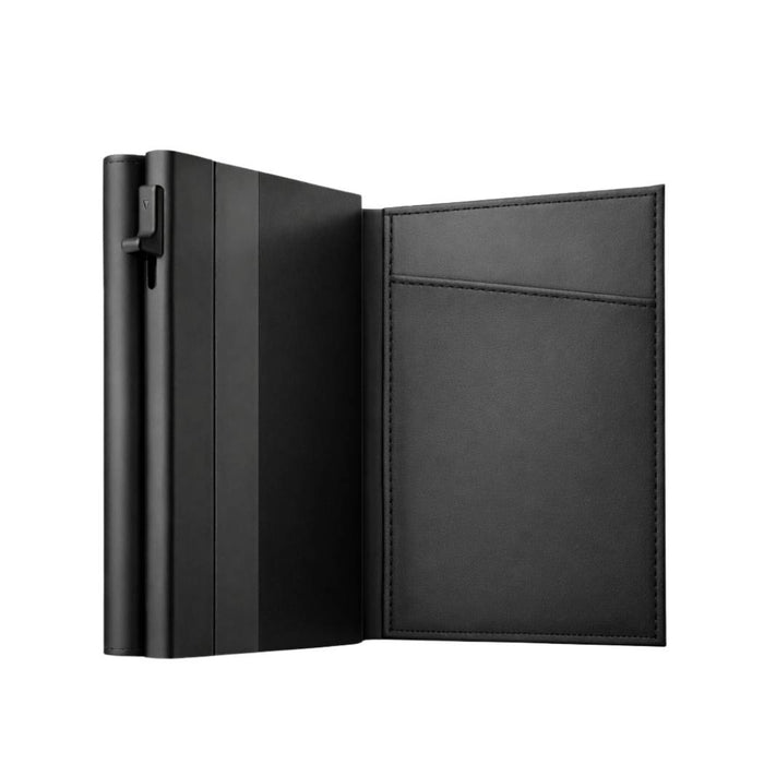 RFID Brieftasche Herren Slim Wallet Schwarz Matt